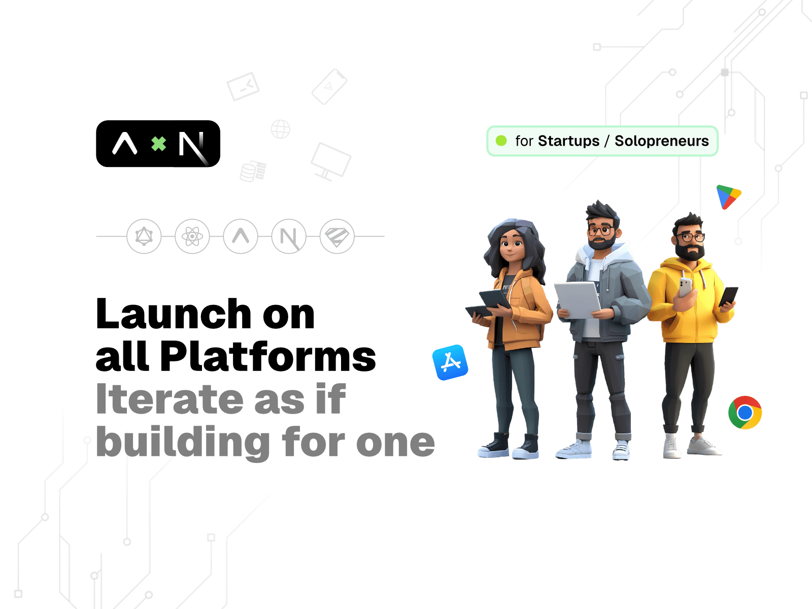 Expo + Next.js: Launch on all platforms, Iterate as if building for one